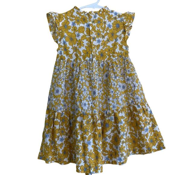 Girls Tea Collection & Carters Bundle Linen Blend Dresses Spring Summer 4/4T - Picture 10 of 16